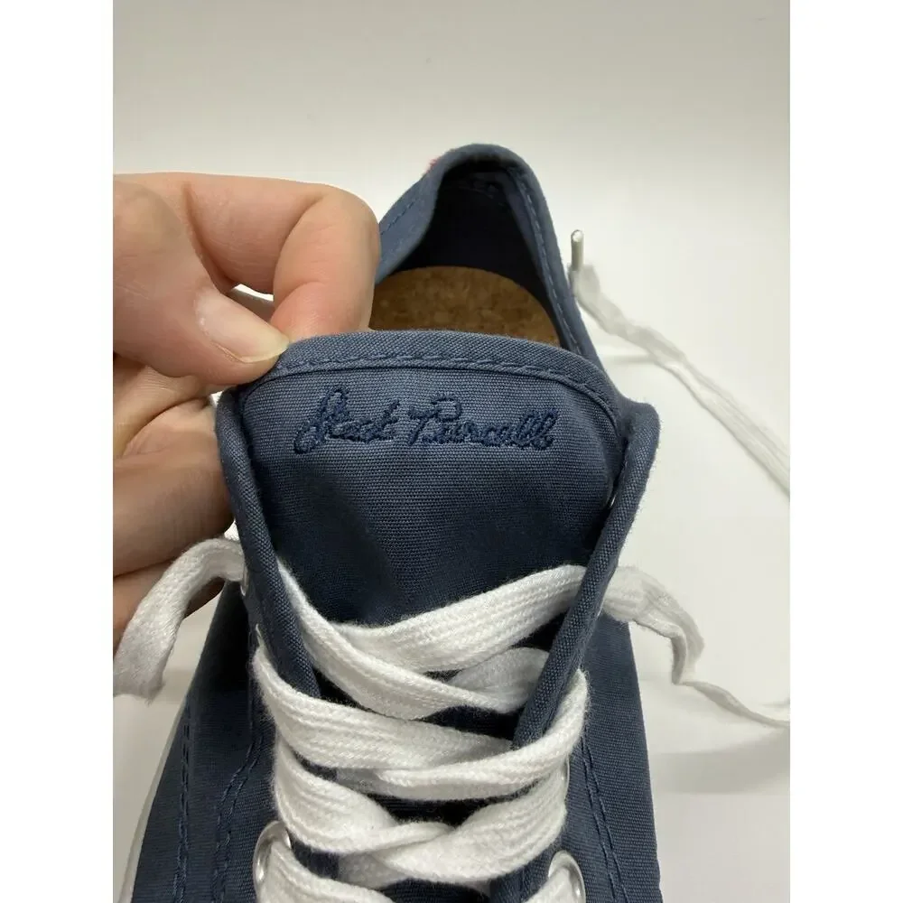 Converse Jack Purcell Shoes-Unisex/Blue/Cork Insoles/Low Top/Men 7.5/Women 9 - Picture 14 of 16